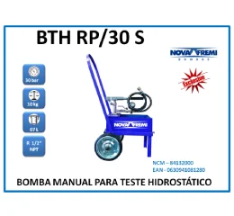 Bomba Manual para Teste Hidrostático – BTHRP-30 S